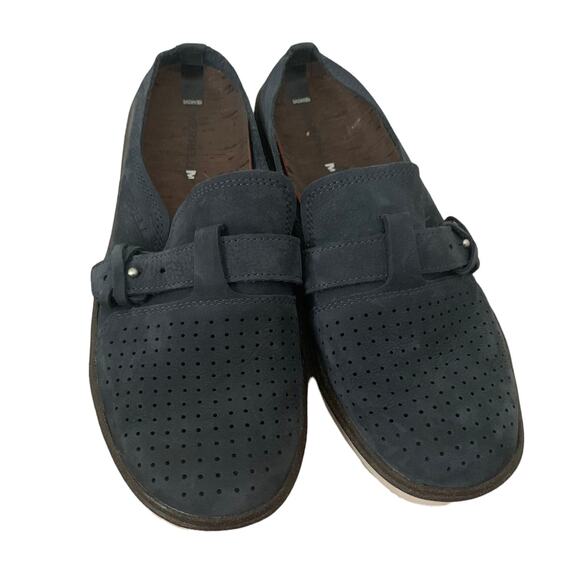 Merrell Womens Around Town Slip On Air Sneaker Black Size 8 - Picture 1 of 5